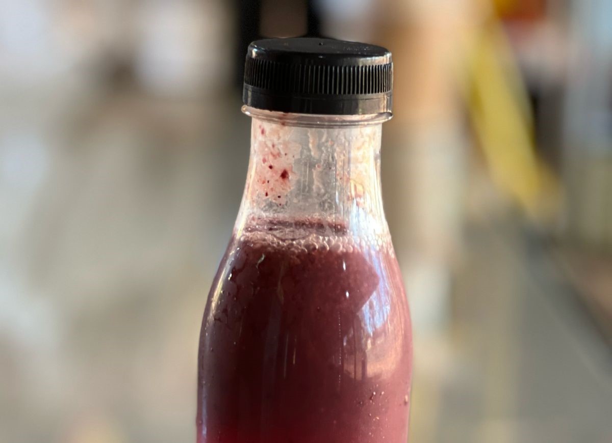 Jugo de Frutilla y Arándanos